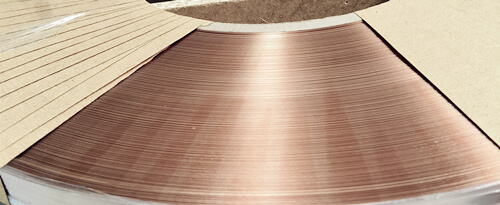 Nowa dostawa taśm miedziano-brązowych CuSn6